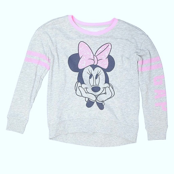 Gap girls Minnie embroidered sweatshirt - Picture 2 of 16